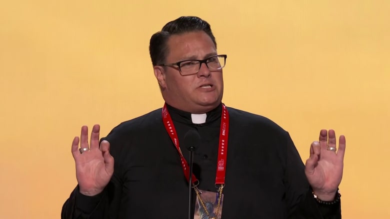 'You're gonna be so blessed': Pastor imitates Trump for RNC benediction