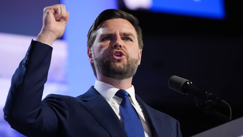 Vance pounds on ‘illegal aliens’ while also referencing his South Asian in-laws