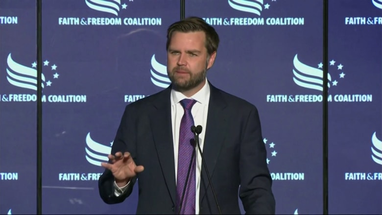 JD Vance quotes 'Pulp Fiction' at Milwaukee evangelical breakfast
