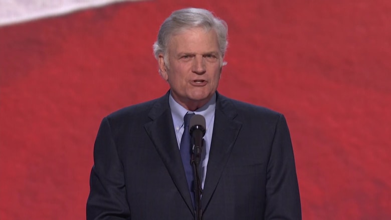 Rev. Franklin Graham says God 'spared' Trump's life after assassination attempt