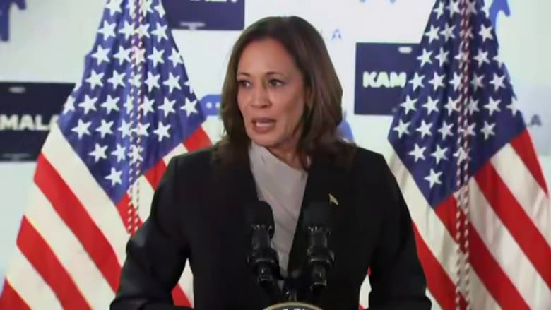 Harris thanks campaign staffers at Delaware headquarters: 'We are going to win'