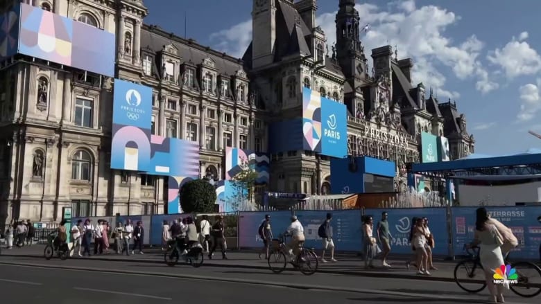Paris decks itself out for Summer Olympics