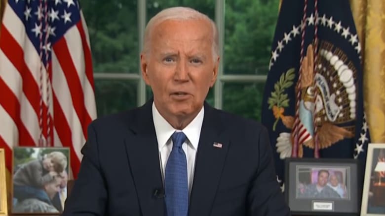 Analysis: Biden ended his campaign 'in the defense of democracy'