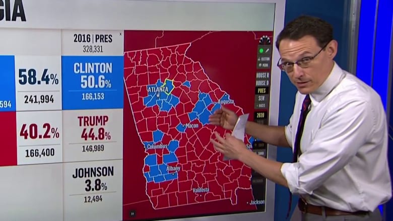 How two counties in Georgia and Pennsylvania could swing the election
