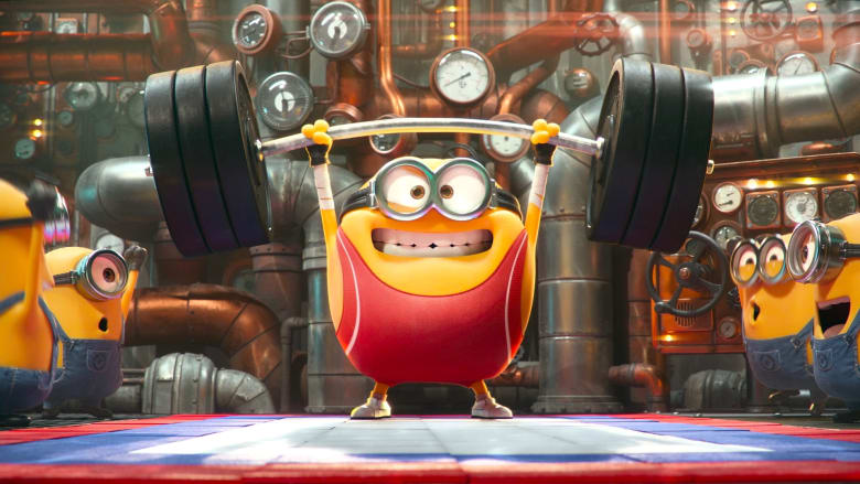 Minions get into the Olympic spirit during Opening Ceremony