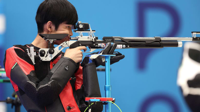 China's Lihao wins men's 10-meter air rifle, claims second gold