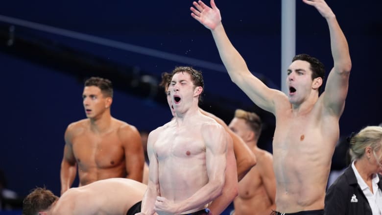 Dressel, men's 4x100m relay earn Team USA's first Paris gold