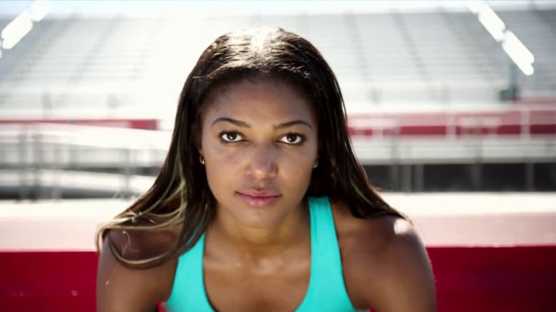 The Olympic track star with big aspirations