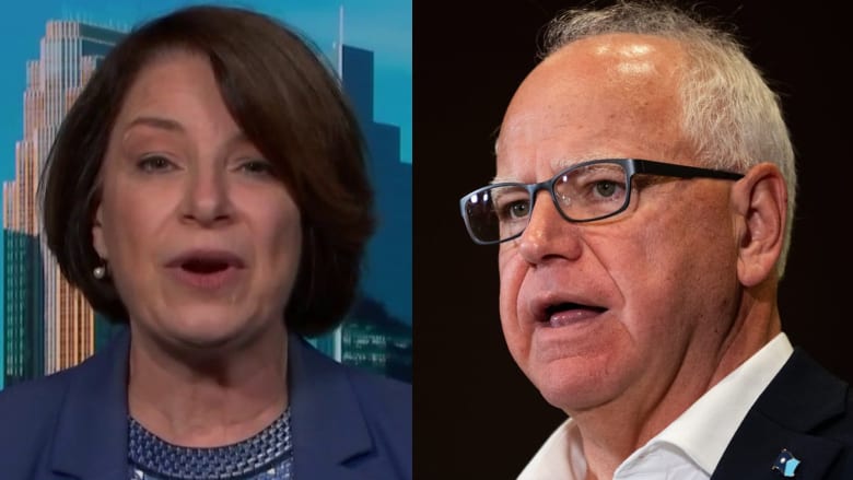 Klobuchar: Tim Walz is as 'humble as they come' and 'incredibly smart'