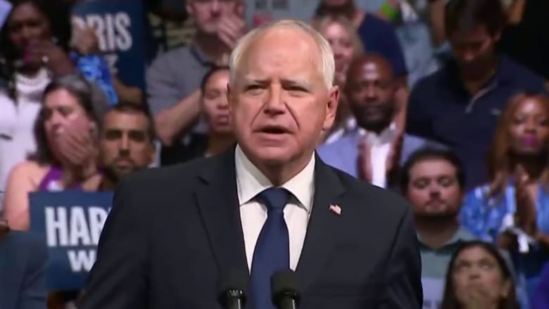 Gov. Walz shares how his background prepared him for White House run