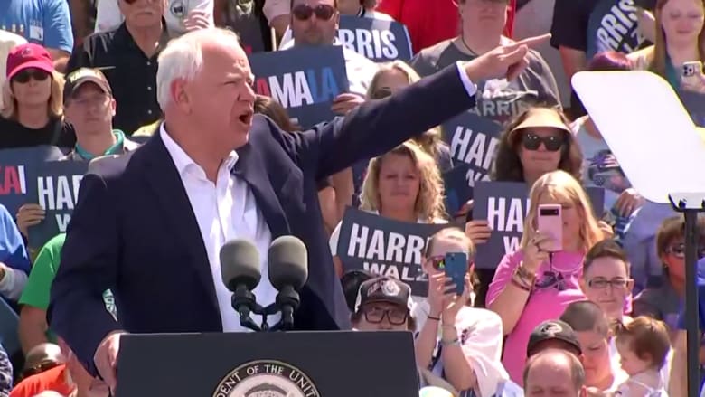Walz shares experience with IVF and slams Republican attacks