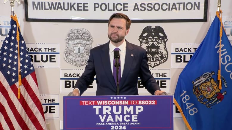 Vance defends Trump's comparison of the Medal of Honor and Medal of Freedom