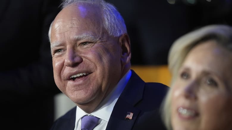Watch: Tim Walz gets candid at the DNC in surprise MSNBC interview