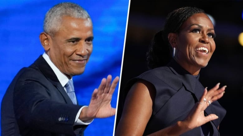 Obamas deliver ‘scorching takedown’ of Trump at DNC