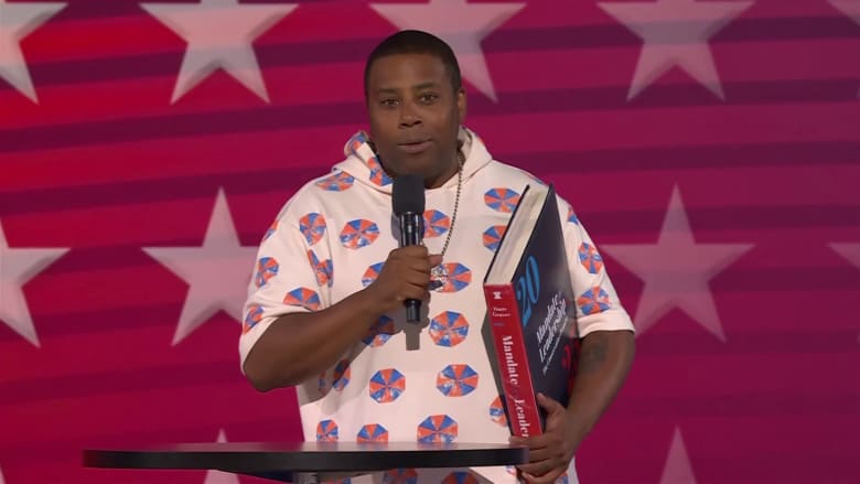 Kenan Thompson warns voters about Project 2025