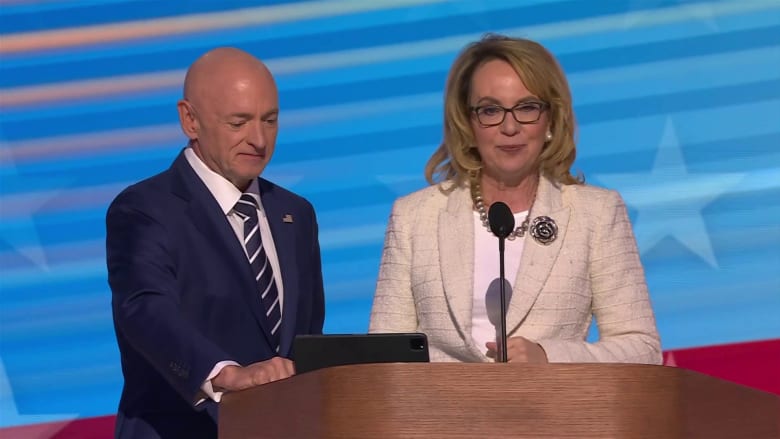 Gabby Giffords: 'Kamala can beat the gun lobby'