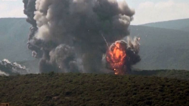 Explosions in Lebanon as Israel and Hezbollah exchange heavy fire