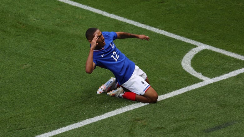 Enzo Millot's strike opens the scoring for France
