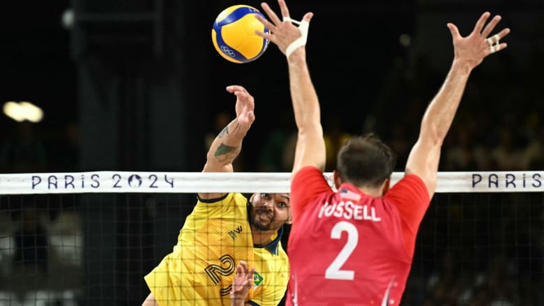 Team USA rolls into men's volleyball semifinals with win over Brazil