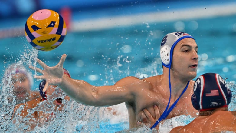 U.S. falls to Serbia in men's water polo semifinals