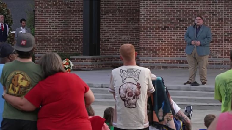 Georgia community holds vigil following high school shooting