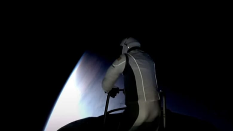 WATCH: SpaceX astronaut successfully attempts first civilian spacewalk