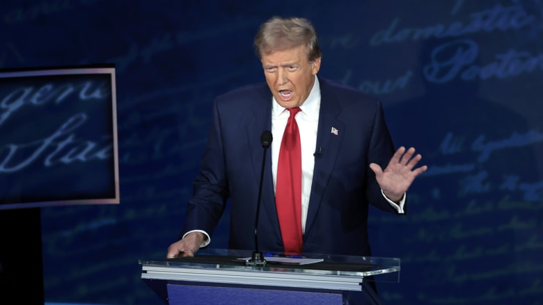 Trump distances himself from Project 2025 during debate