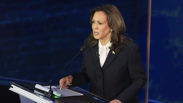 Harris: 'The late, great John McCain' voted against eliminating Obamacare