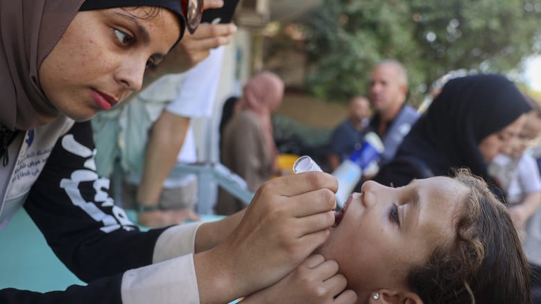 'Humanitarian pause' in Gaza enables polio vaccination campaign to start