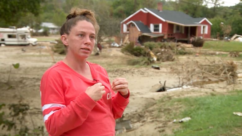 Pregnant North Carolina woman used mattress to escape from Helene's floods