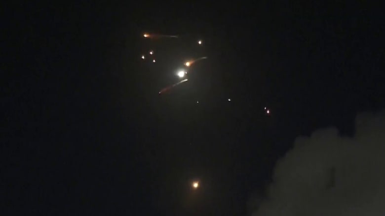 'Missile after missile after missile': Raf Sanchez describes Iranian attack on Israel