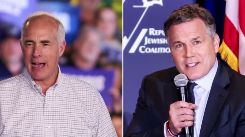 Pennsylvania GOP Senate candidate ‘distancing’ himself from Trump while still campaigning with him