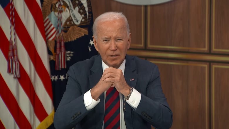 Biden condemns spread of 'reckless' disinformation about federal response to hurricanes