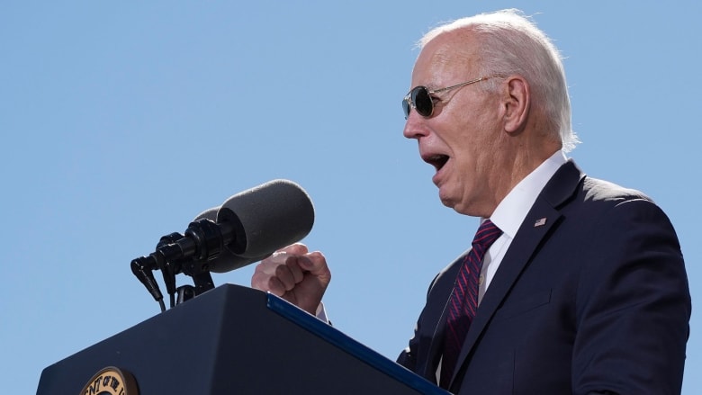 'What about the people in Gaza?': Pro-Palestinian protester interrupts Biden's speech