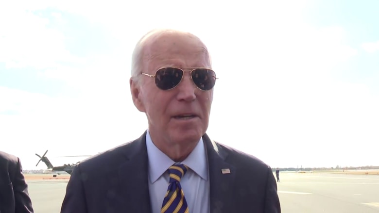 President Biden reacts to Israel's retaliatory attack on Iran