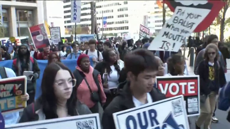 Philadelphia high schoolers cast their first ballots
