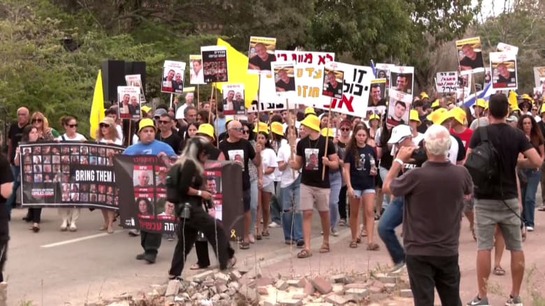 Gaza hostages taken from kibbutz Be'eri must be freed, supporters say on anniversary