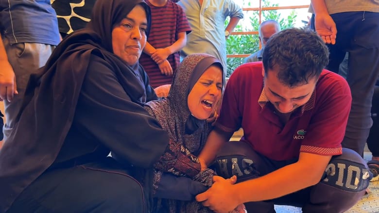 ‘Take me with you, my beloved’: Gazan mother’s plea to her dead son