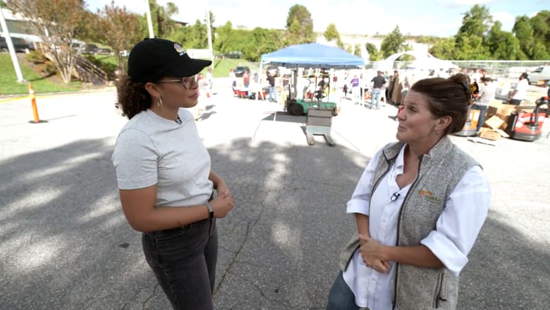 North Carolina food bank CEO says community aid has been 'ray of light' amid Helene relief