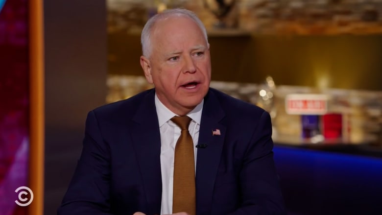 Walz says Cheney's support will give some voters a 'reason to do the right thing'