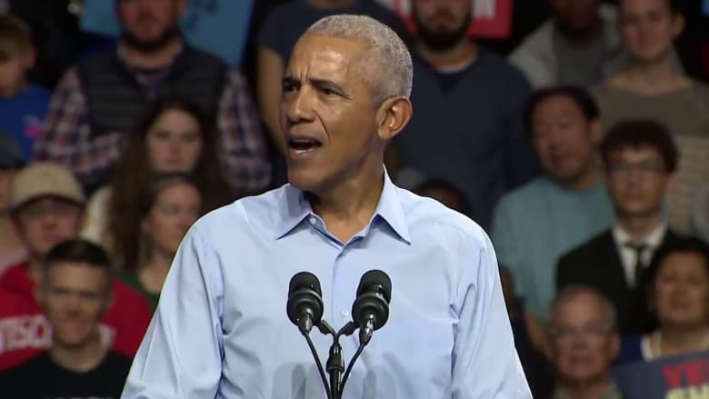 Obama asks Black, Latino supporters why they would vote for Trump