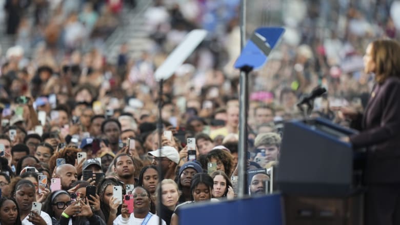 Emotions run high among Harris supporters during concession speech