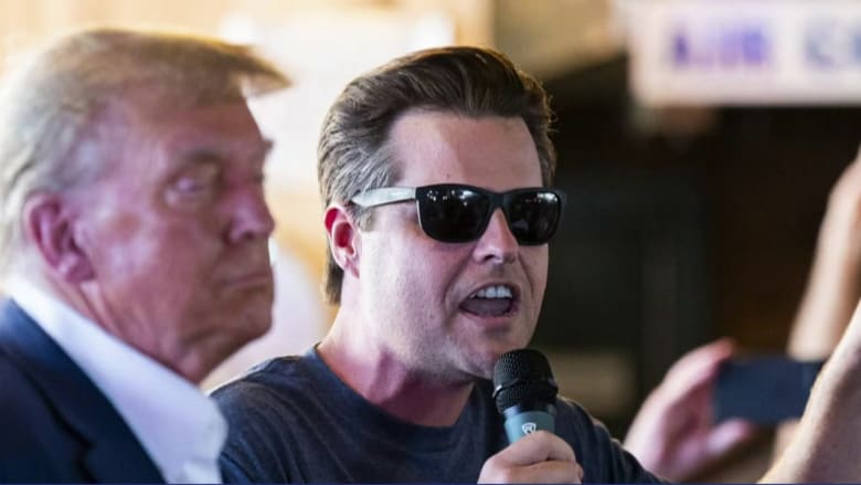 Trump's pick of Gaetz for attorney general 'sends shock waves' through DOJ