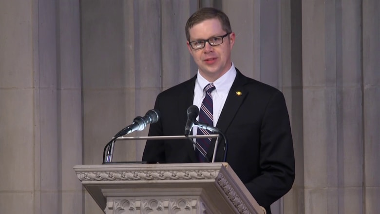 Joshua Carter reflects on his grandfather teaching Sunday school and helping others