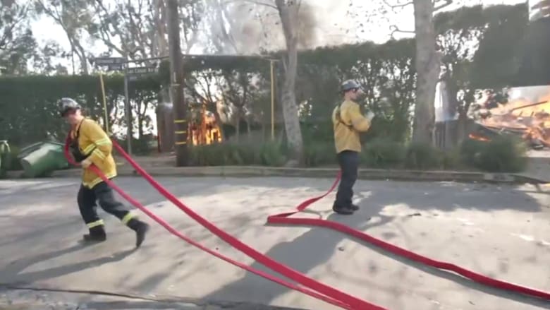 Water issues continue as crews battle California wildfires