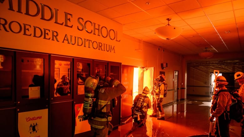 Inside the race to get students back in the classroom amid California fires
