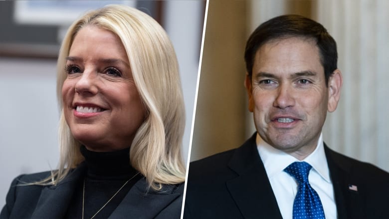 Marco Rubio and Pam Bondi set for confirmation hearings