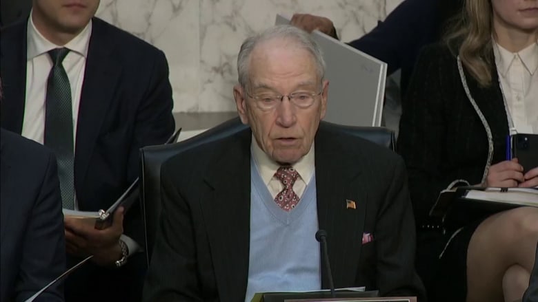 Grassley calls for 'swift confirmation' of Pam Bondi as attorney general