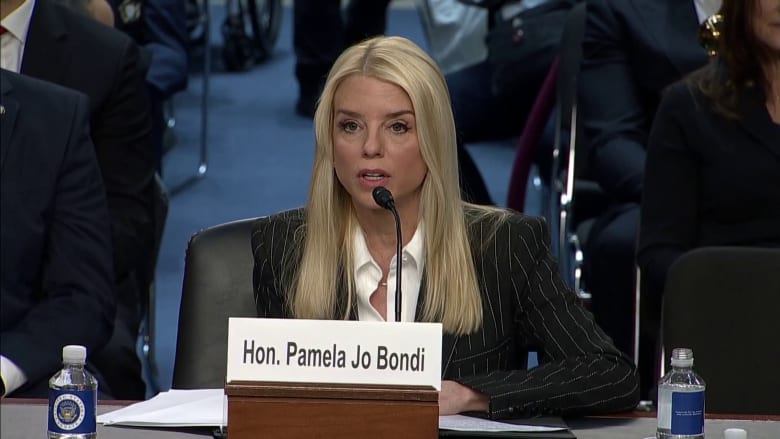 Bondi condemns 'any violence' against law enforcement when asked about Jan. 6 pardons