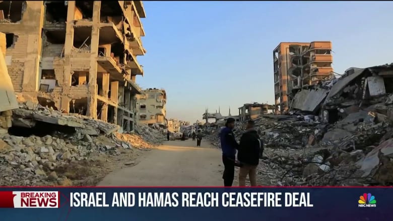 Israel, Hamas agree to ceasefire and hostage release deal